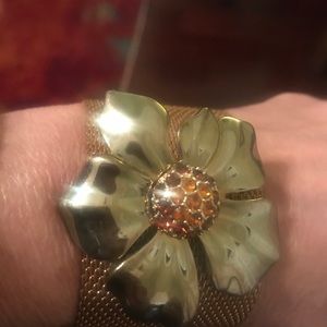 Gold Flower Bracelet
